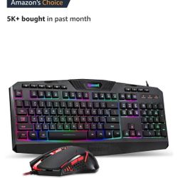Gaming Keyboard and Mouse 
