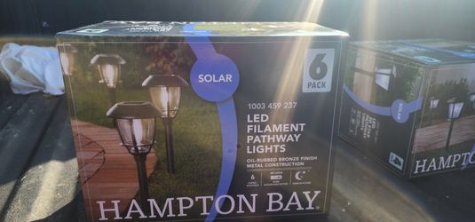 Solar Path Lights - Bronze - 6-pack