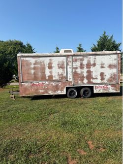 8.5 x 20 concessions / food trailer