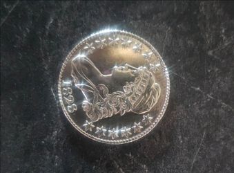 1828 Capped Bust Half Dollar AU Mear Mint