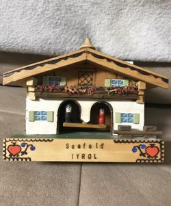 Vintage Musical Weatherhouse Collectible