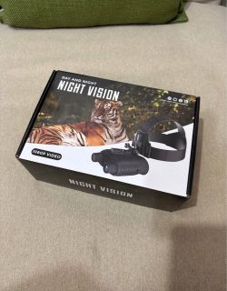 Brand New Head-Mounted Night Vision Goggles - 8X Digital Zoom Night Vision Binoculars