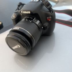 Canon EOS Rebel T5 18.0 MP DSLR Camera Kit with EF-S 18-55mm (used)