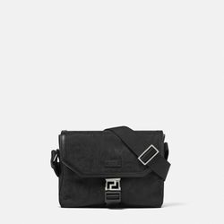 Versace Neo Nylon Jacquard Messenger Bag 