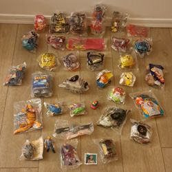 New Vintage Fast Food Toys Lot 90s/2000s