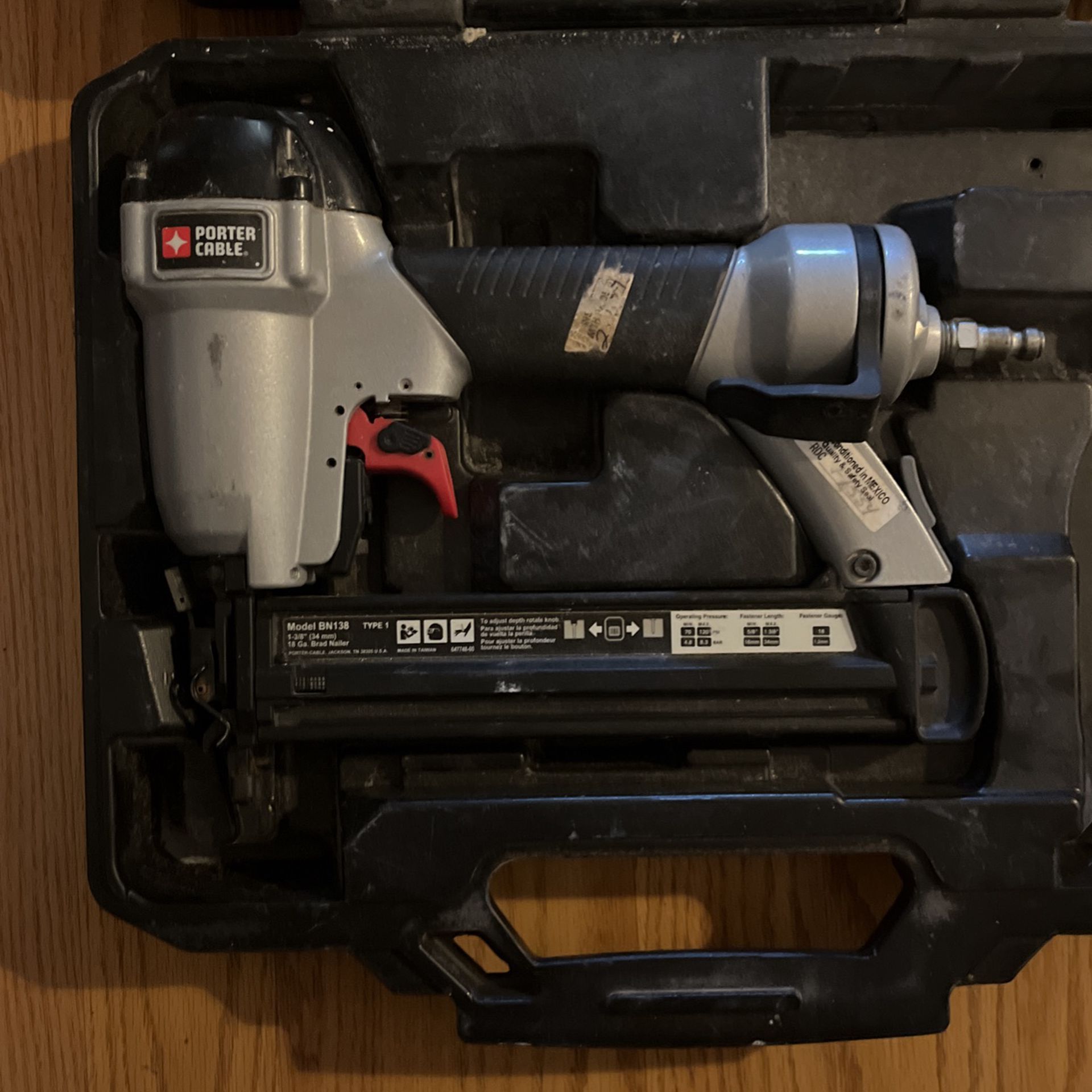 Finish Nailer 18ga Porter Cable