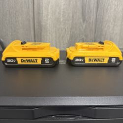 Dewalt 2AH batterys 2ea Set