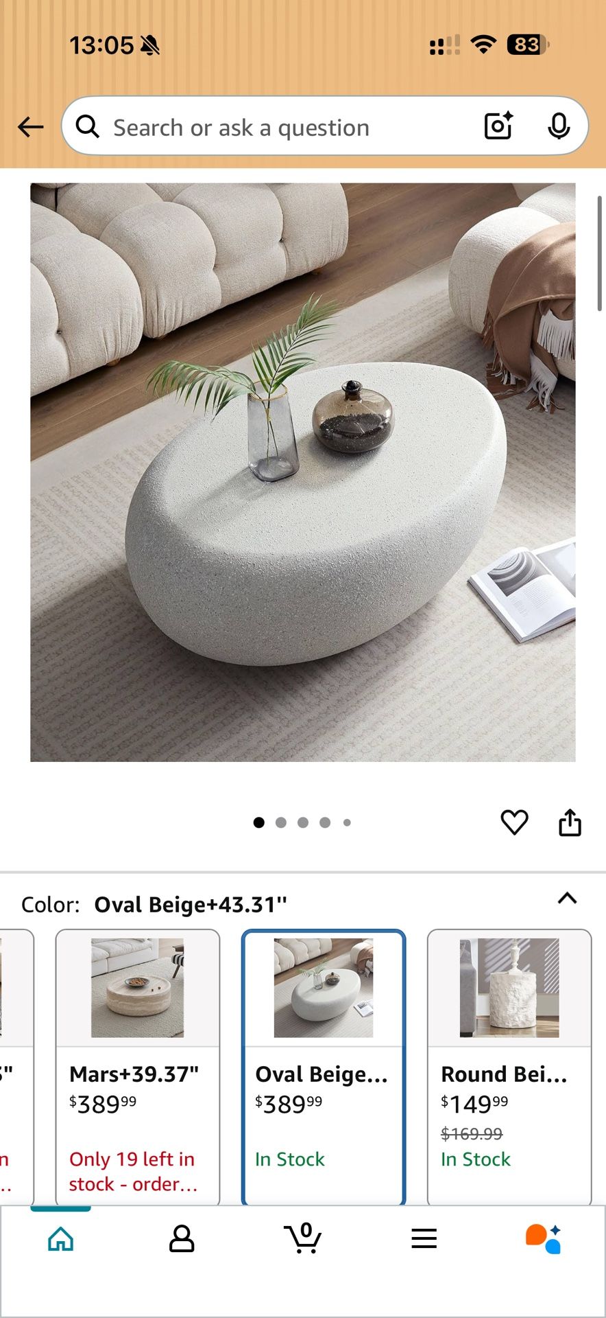 Relocation Sale! Coffee Table 44x33x15