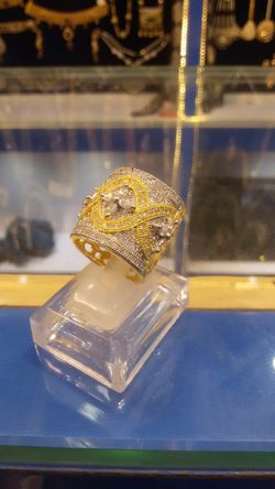 Womens Gold Plated Ring