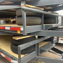 18ft Flatbed Trailer - Car Hauler 