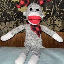 Christmas Sock Monkey