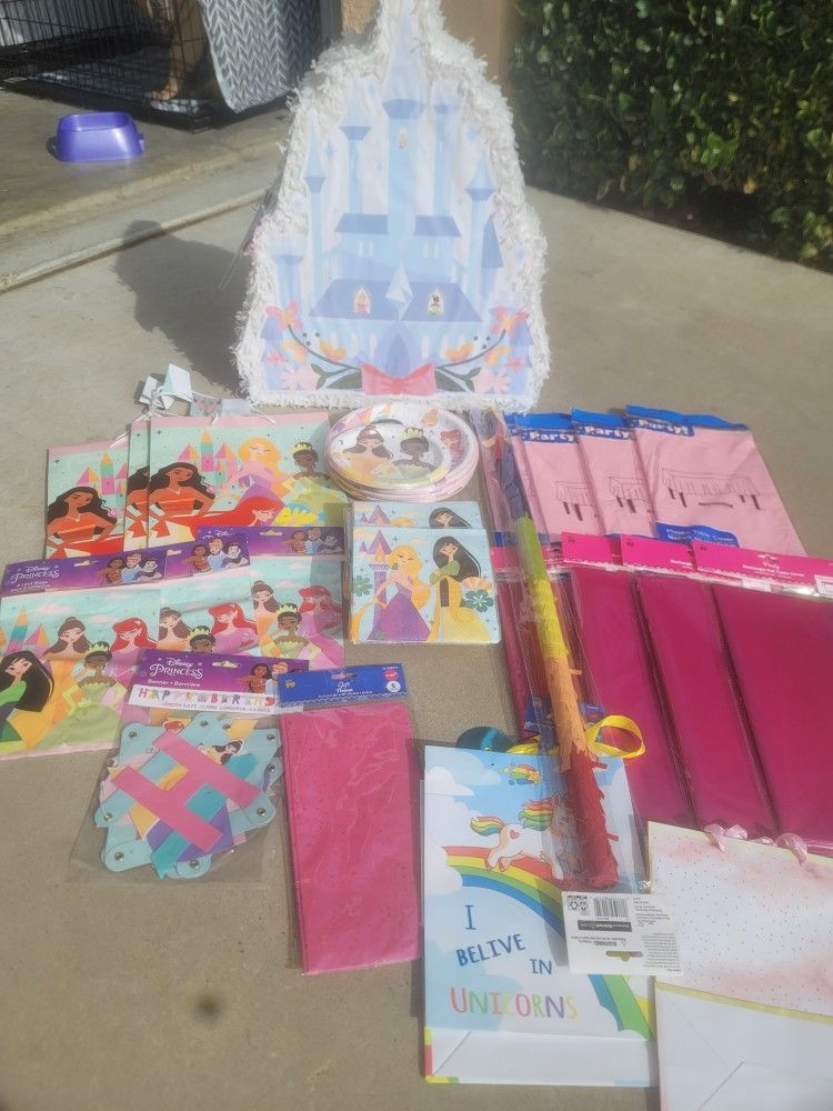 Disney Princess Birthday Supplies 