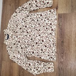 Preston and York women long sleeves shirt size L 14