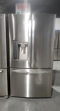 LG 3-Door Stainless Steel Refrigerator
