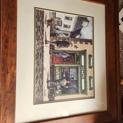 Irish Pub Framed Art