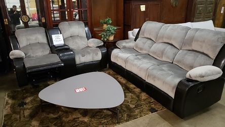 Sofa loveseat recliner set