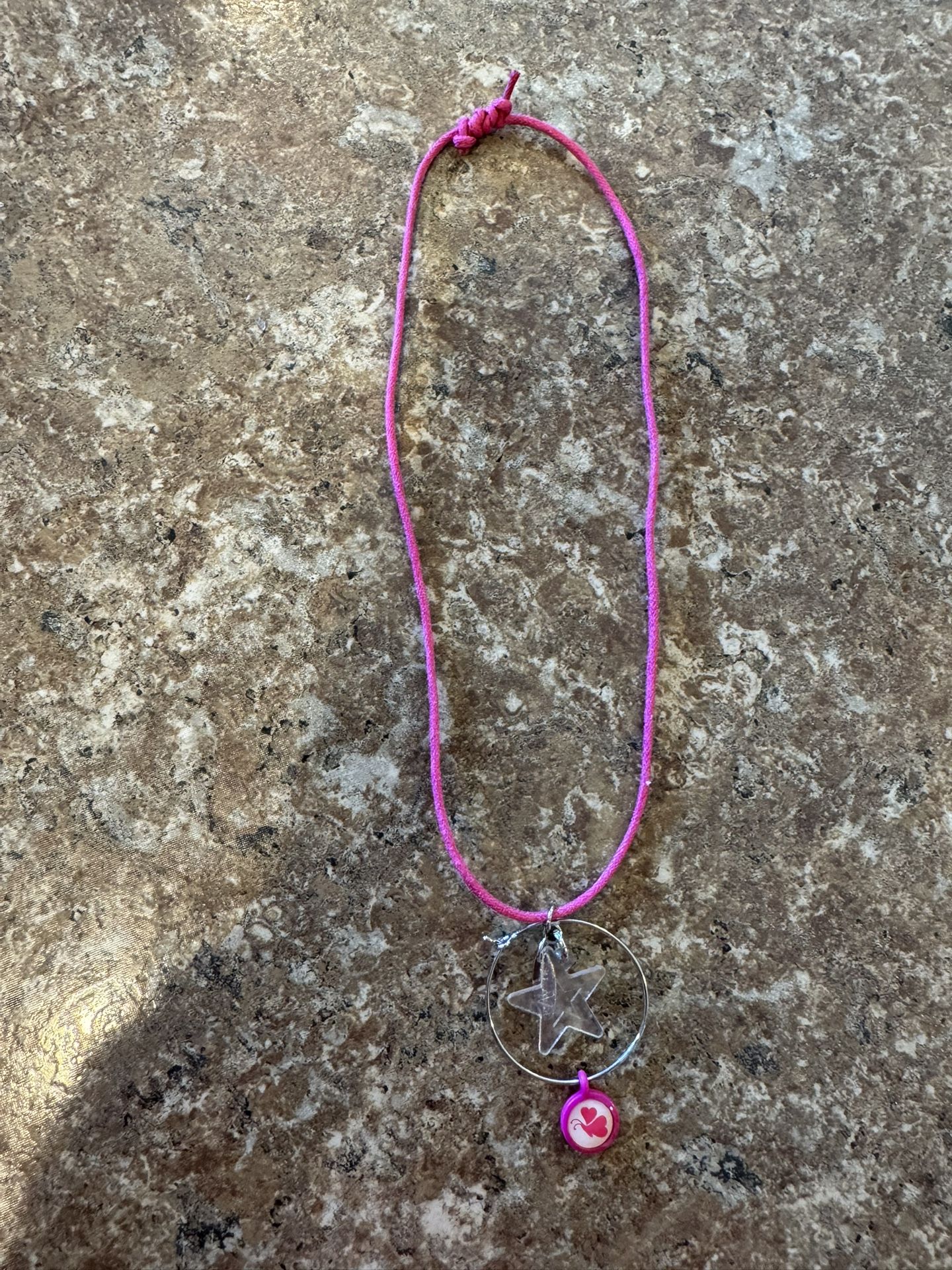 American girl, doll charm necklace shipping available