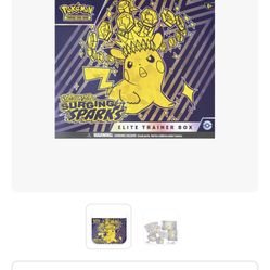 Surging Spark Etb X2 $60 Each