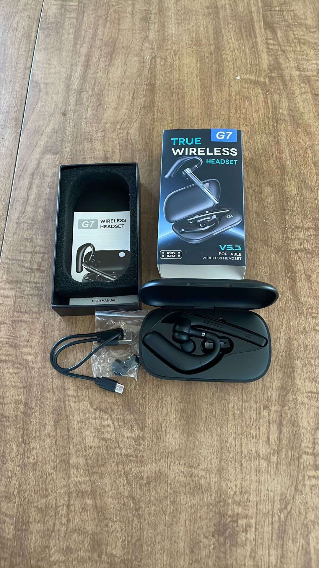 Single Ear Bluetooth Headset