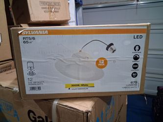 Sylvania RT5/6 LED Retrofit Downlights 12-Pack