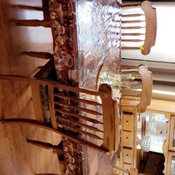 Dining Table with 5 Chairs