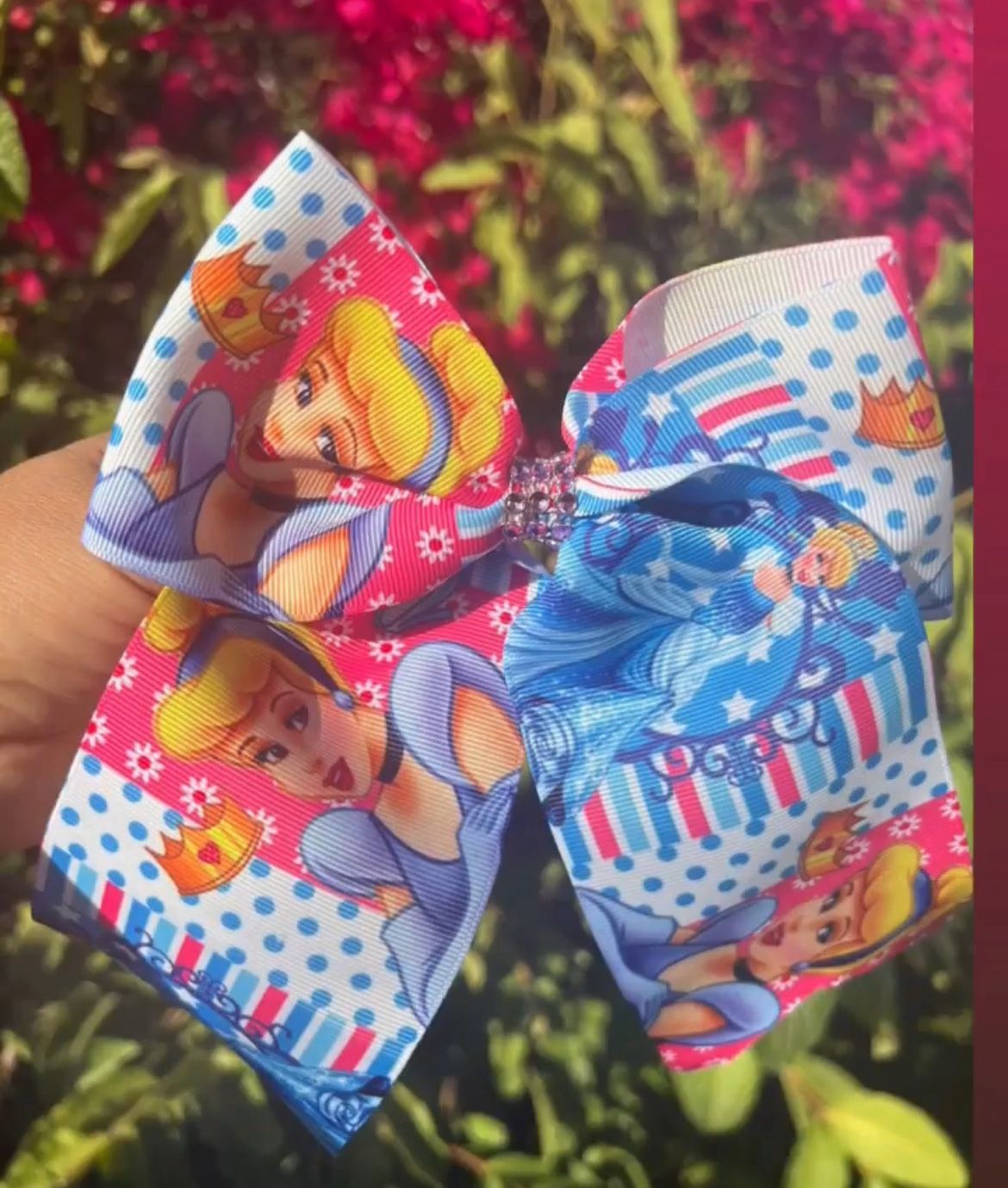 Cinderella Hair Bow