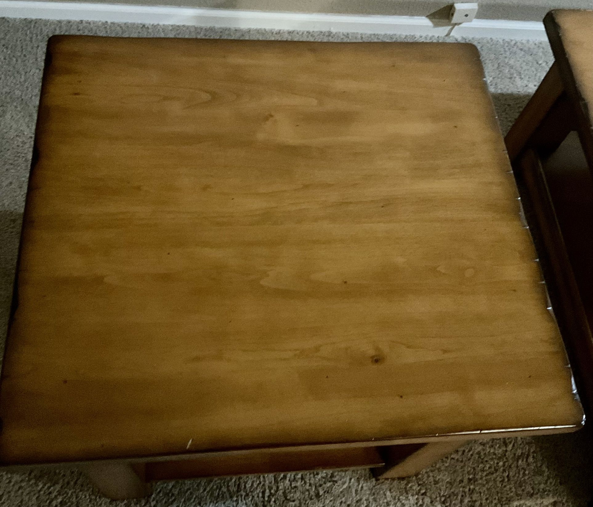 Pottery Barn Wood Coffee Table