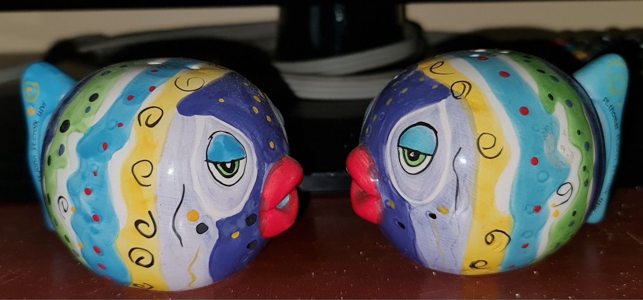 Fish Salt Pepper Shaker
