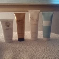Woman's Perfumed Body Lotion, Lot Of 4