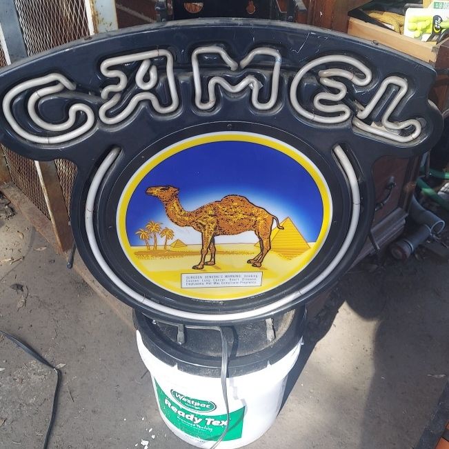 Camel Neon Sign for Sale in Riverside County, CA