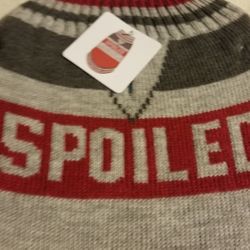 Dog Sweater. size medium