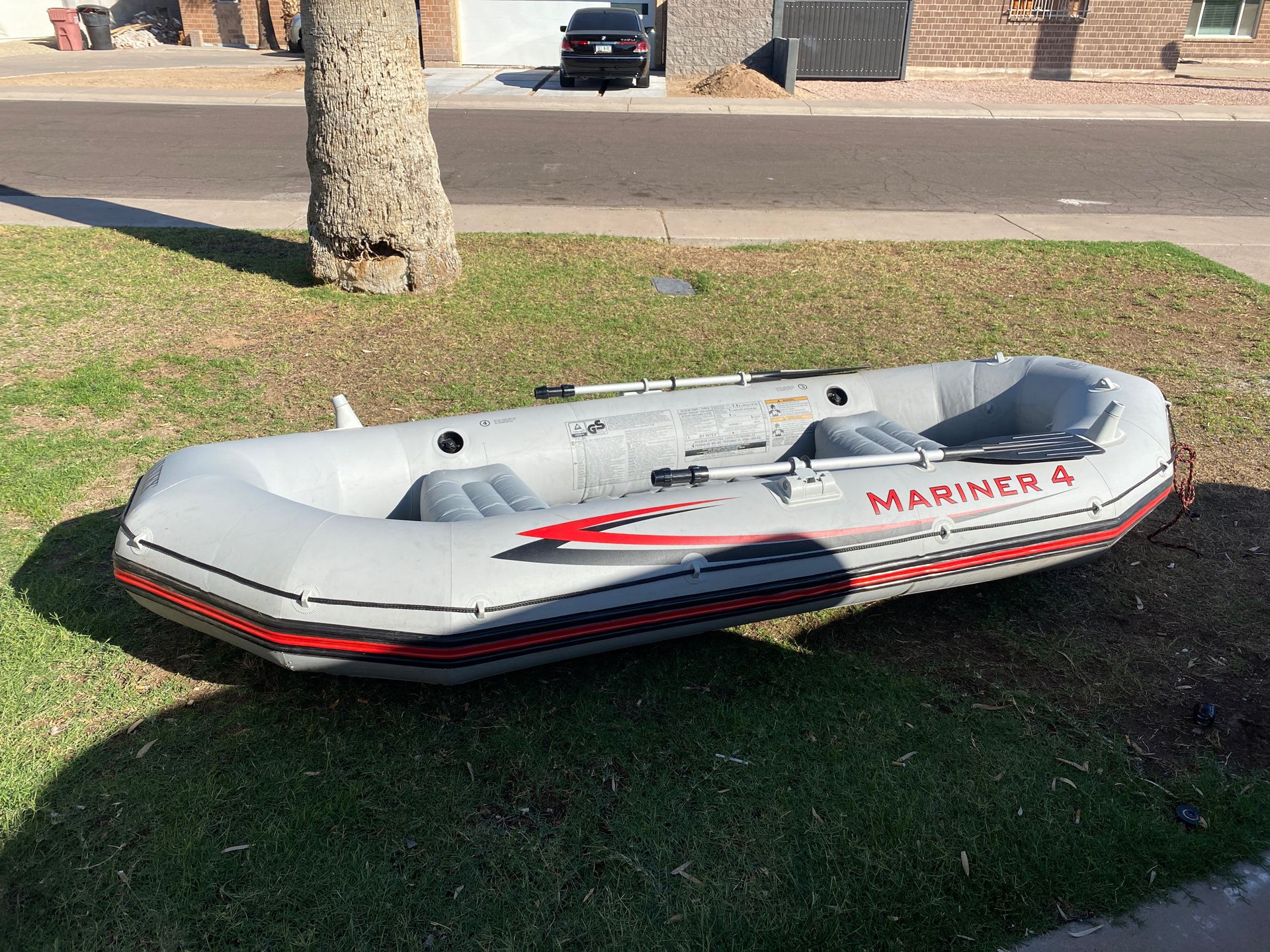 Mariner 4 inflatable boat by intex