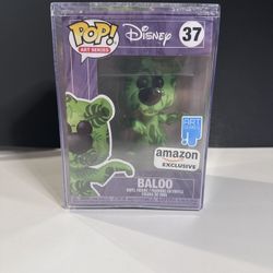 Funko Pop Art Series Baloo #37 W/ Hardcase Sealed