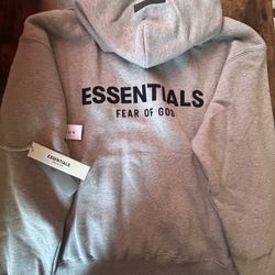 Essentials Fear Of God Hoodie Dark Oat Size S 