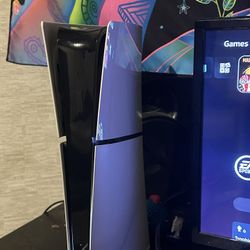 ps5 digital w/ 2 controllers