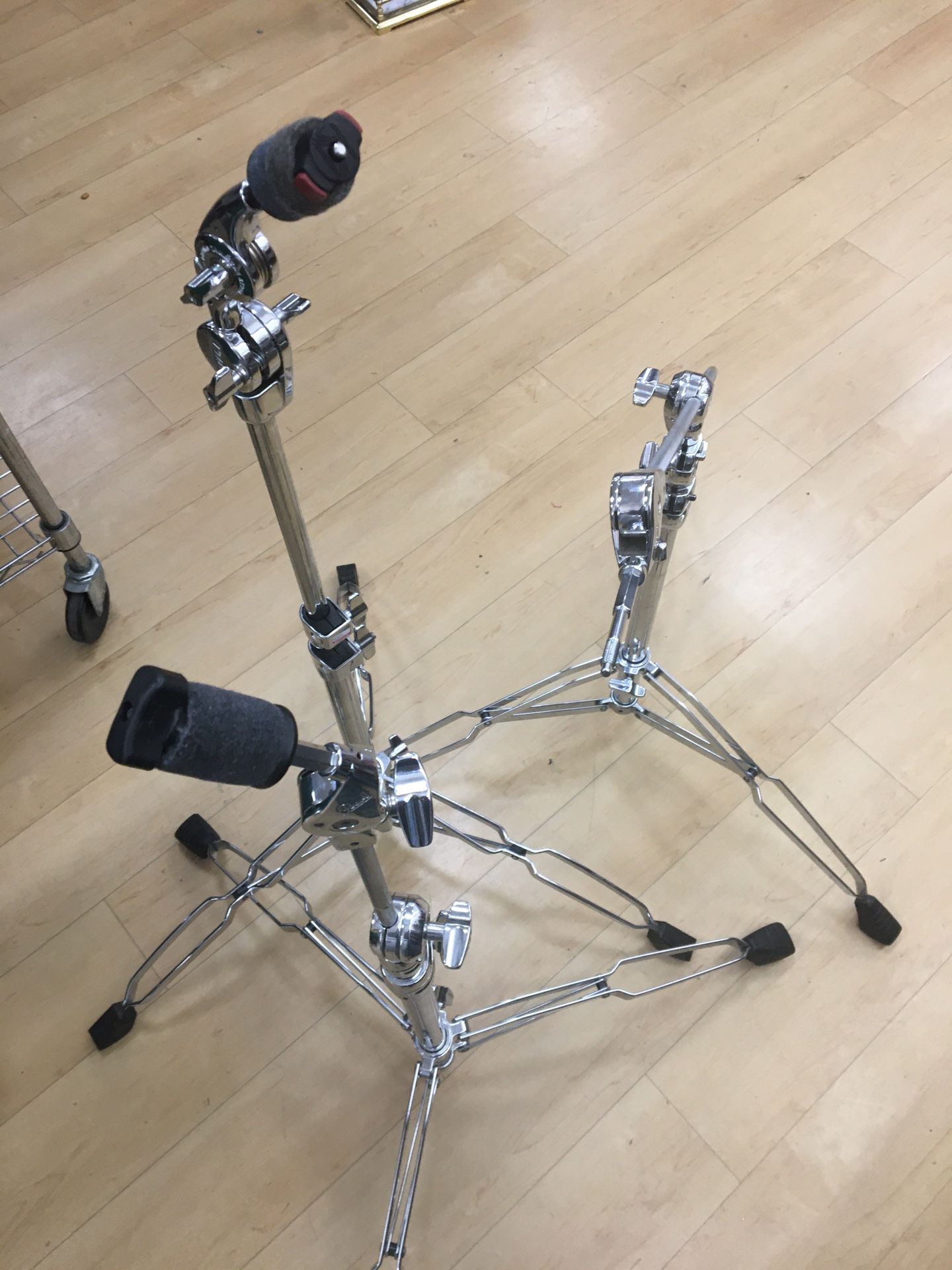 Pearl Cymbal Stands and Uplift Motion Stool