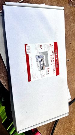 2X Unbreakable License Plate Covers+Frames Auto Tag Shield Protector Front Rear new