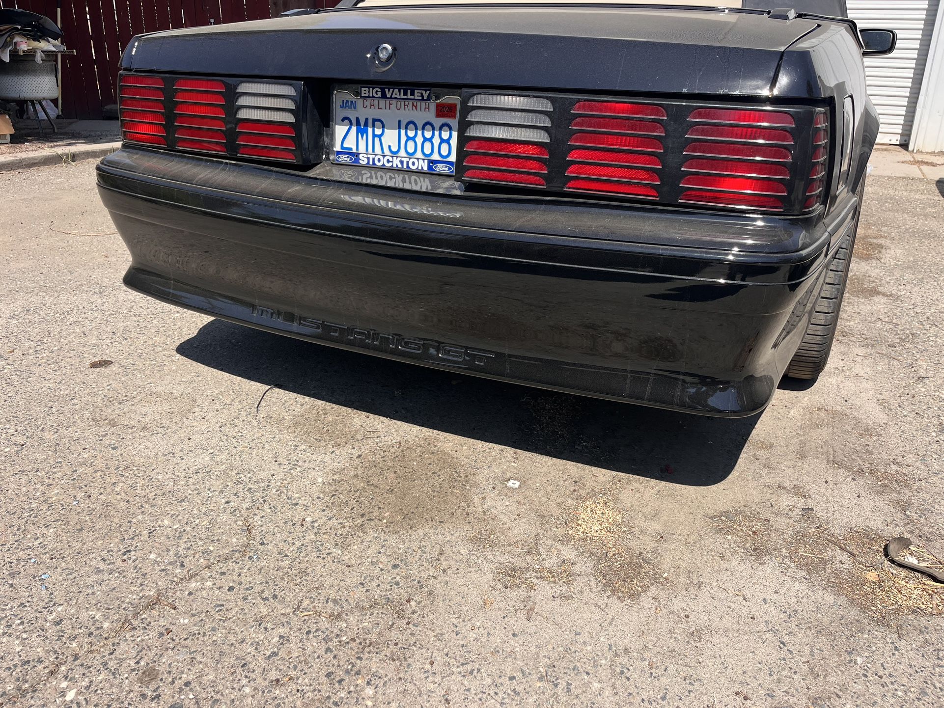87-93 Mustang GT Rear Bumper