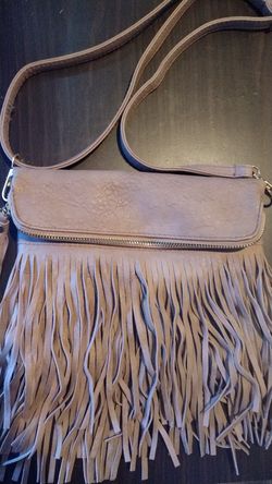 Cross Body Fringe Bag.