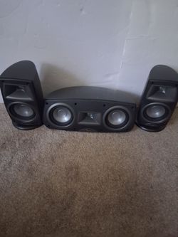 Klipsch Quintet III Home Theater Speaker Set - 2 Satellites & 1 Center Channel