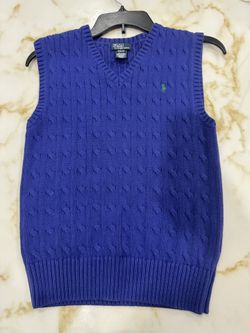 Polo Ralph Lauren Cable Knit Sweater Vest Listing