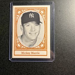 Mickey Mantle 1980 Yankees All Time Greats Card