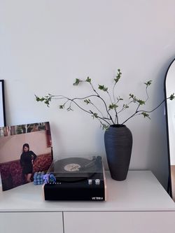 Ceramic Vase w/ Faux Plants