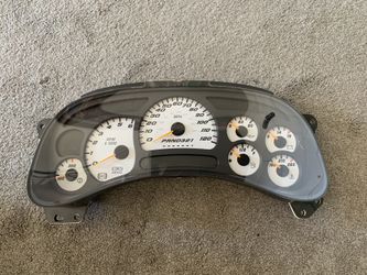 Silverado SS Cluster 