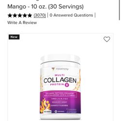 Vitality Collagen Protein
