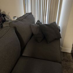 Grey 7 Piece Sectional Couch