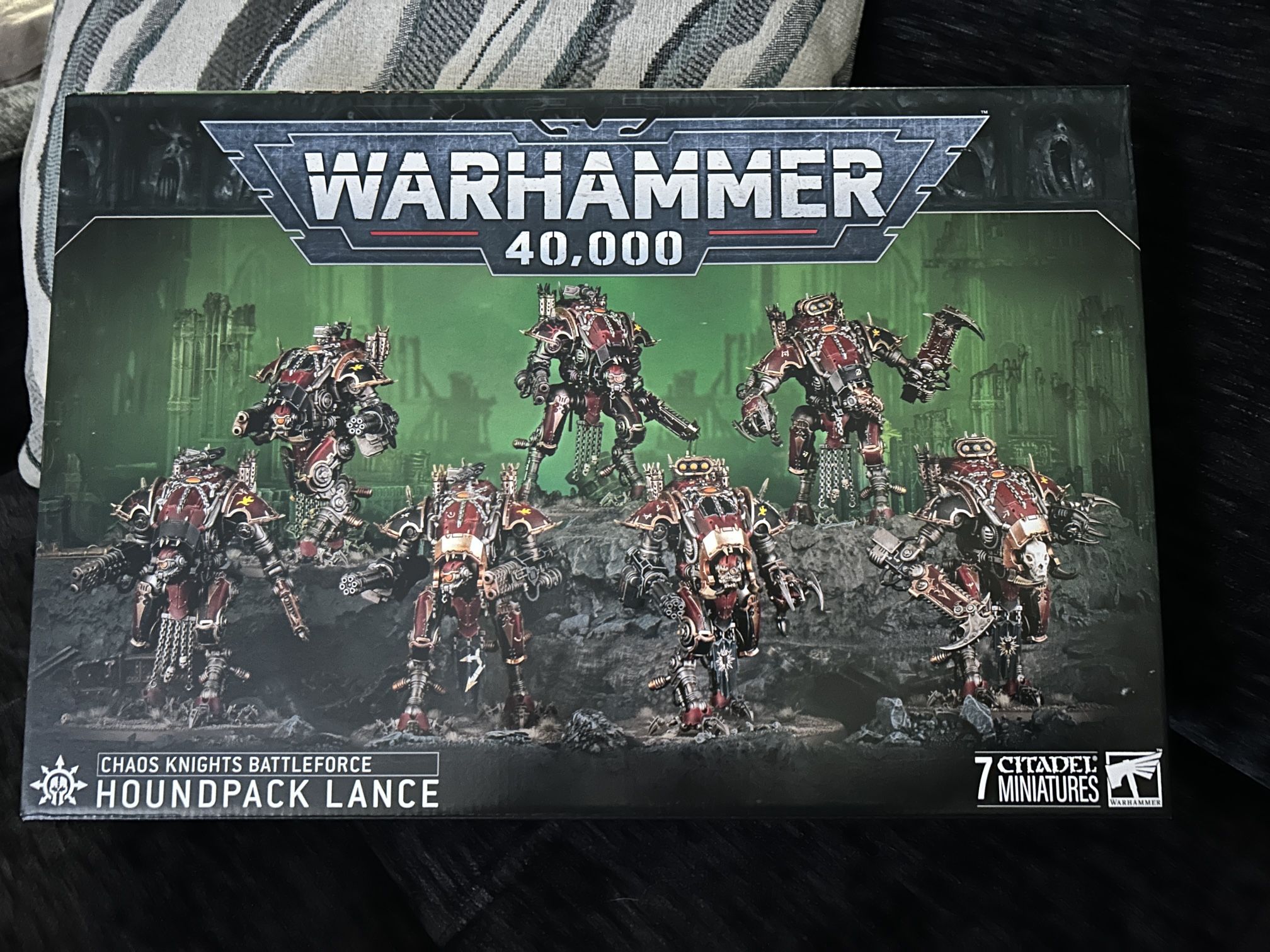 Warhammer 40k Chaos Knights Battleforce: Houndpack Lance NEW in BOX