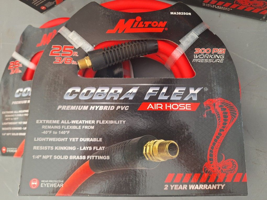 25 Ft Air Hose X 4 (New)