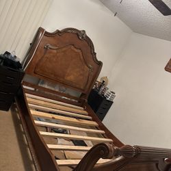 Wood Bed Frame