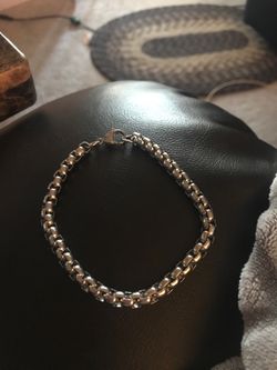 Stainless steel bracelet